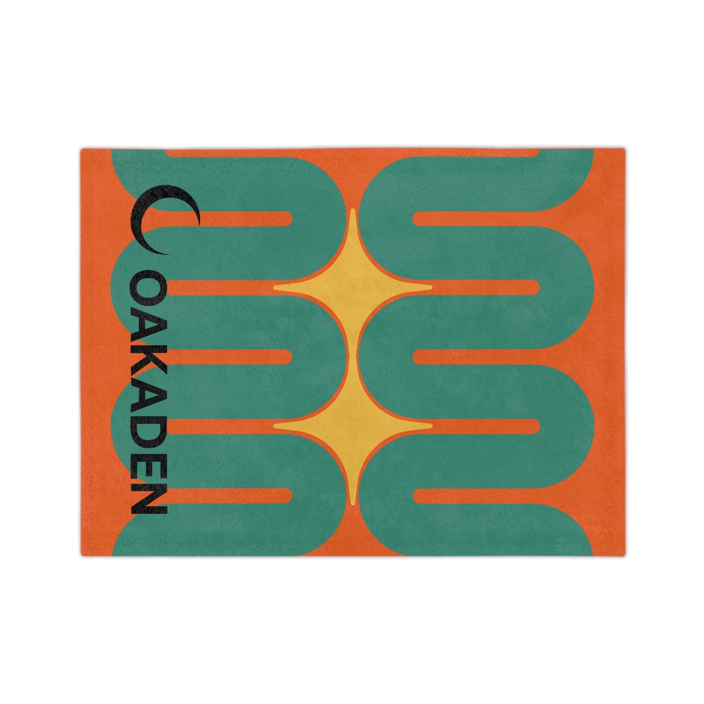 OAKADEN Retro Microfiber Blanket