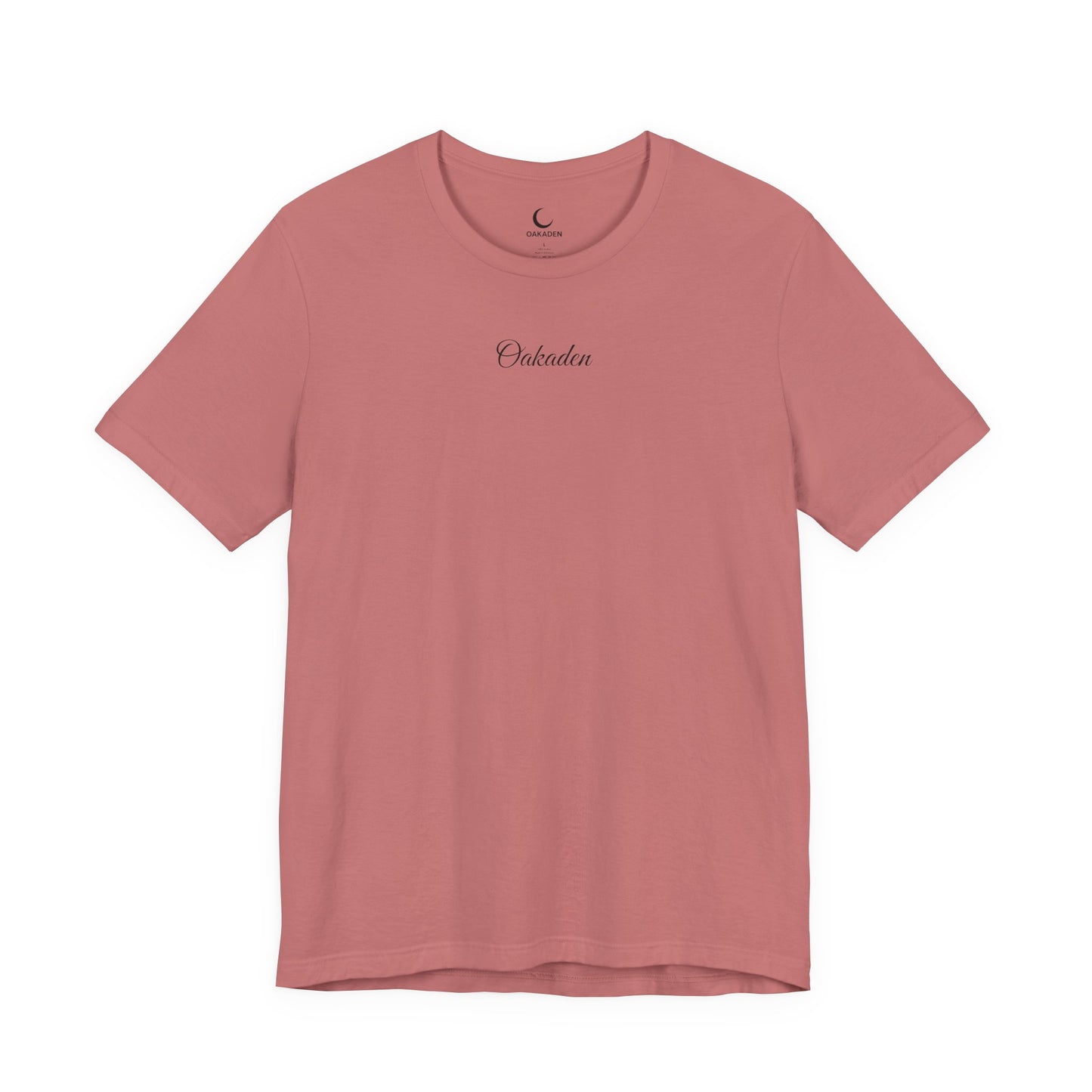OAKADEN Cursive T-Shirt - Mauve